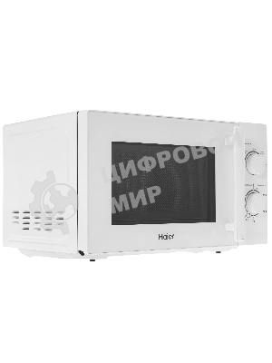 Микроволновая печь Haier HMB-MM207WA белый, 20 л, 700 Вт, переключатели - поворотный механизм