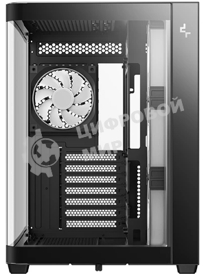 Корпус DeepCool CG530U 4F Black, Midi-Tower, чёрный, 4 x 120 мм