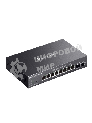 Коммутатор TP-Link SG2210XMP-M2, Smart линейки Omada с 8 портами PoE+ 2,5 Гбит/с и 2 портами SFP+