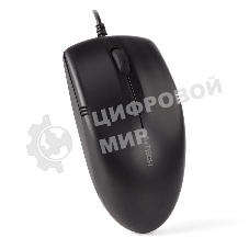 Мышь проводная A4Tech OP-530NUS черный, 1200 dpi, USB, кнопки - 3