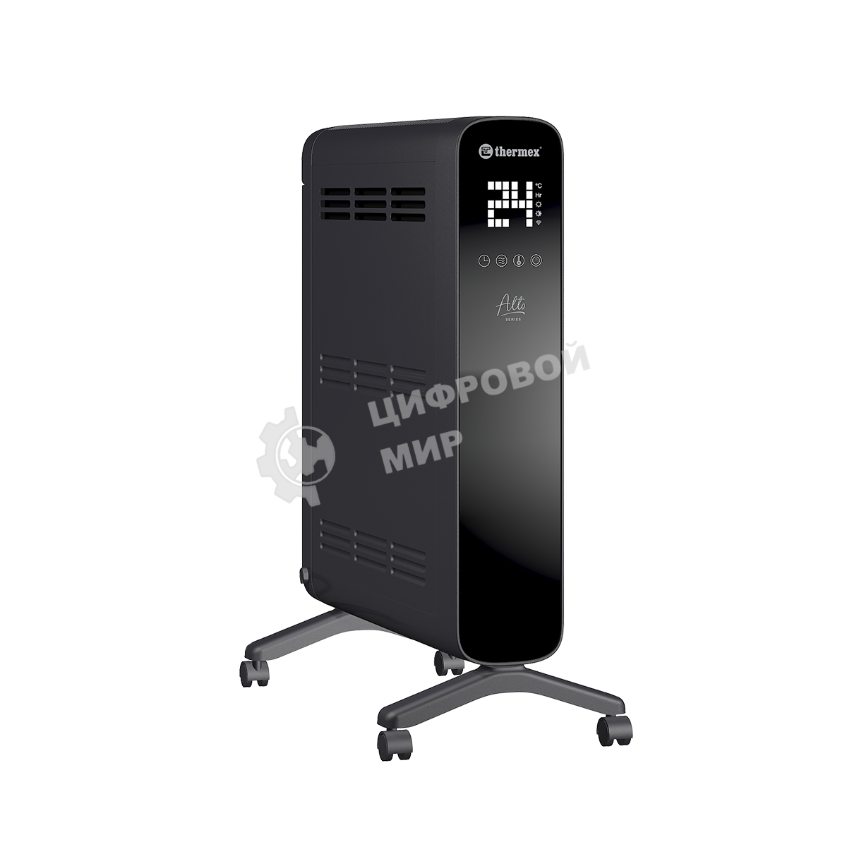 Конвектор электрический Thermex Alto 1500 Wi-Fi черный