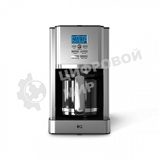 Кофеварка капельная BQ CM1004 серебристый/черный, исп. кофе - молотый, 1.8 л, 1000 Вт.