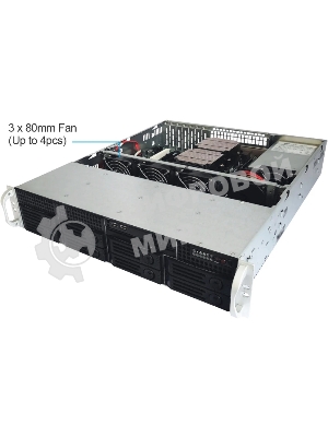 Серверный корпус CS-R25 with 12G HDD BP and 550w RPS
