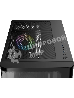 Компьютерный корпус Ocypus Iota C70 BK Curve ARGB Digital (Iota-C70-BKD400CD-GL)