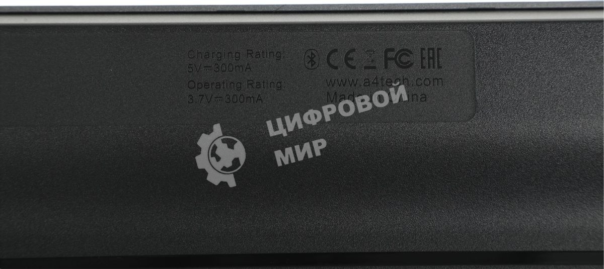 Клавиатура беспроводная A4Tech Fstyler FBX50C, USB, Bluetooth/Радиоканал, серый