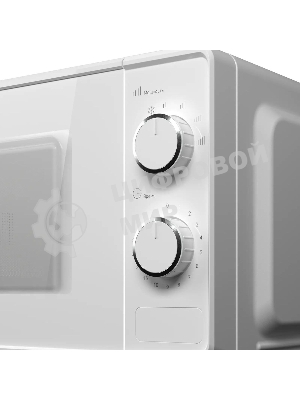 Микроволновая печь Kuppersberg TMW 203 W белый, 20 л, 700 Вт, переключатели - поворотный механизм