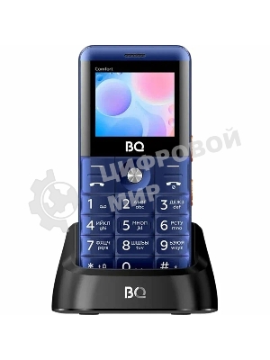 Мобильный телефон BQ 2006 Comfort синий/черный
