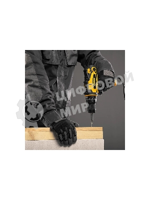 Дрель-шуруповерт Denzel ISD-300-13, 300 Вт, 40 Нм, щеточный, ударный