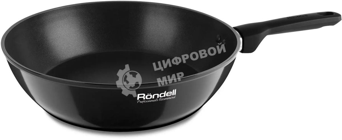 Сковорода Rondell Midnight RDA-1239, 28 см, без крышки, черный