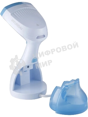 Отпариватель Hyundai H-HS03008 белый/голубой, 1500 Вт, 26 г/мин, 300 мл