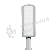 Светильник светодиодный уличный ДКУ RD 10 P 100W SHB 850 GR 566х177мм 100Вт 5000К IP66 консольн. сер. Русский Свет 17121023066