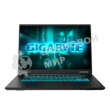 Ноутбук Gigabyte Gaming A16 GA63H черный AMD Ryzen AI 7 260/16Gb/SSD 512Gb/16