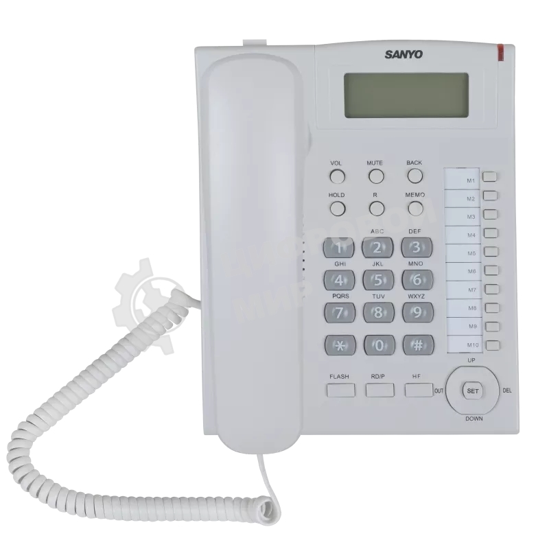 Телефон проводной SANYO RA-S517W белый