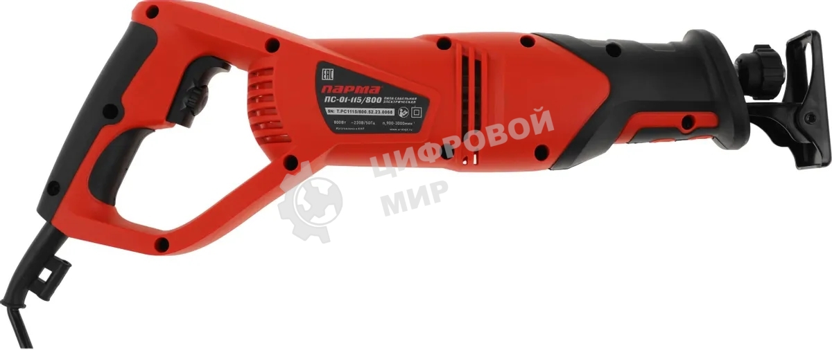 Сабельная пила Парма ПС-01-115/800 800Вт 3000ход/мин (02.032.00001)