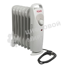 Обогреватель масляный Ресанта ОММ-7Н (7 секций) белый, 700 Вт, 10 м2, термостат 67/3/1