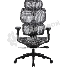 Кресло Cactus CS-MC555-GY черный, сетка