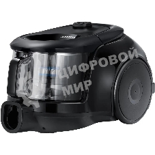 Пылесос Samsung VC18M2150SG/EV серый/черный, 380/1800 Вт, уборка сухая, пылесборник контейнер 1.5 л
