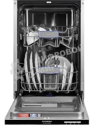 Встраиваемая посудомоечная машина Maunfeld MLP-082D Light Beam, серебристый, 44.8 см, 9 компл., 49 дБ, класс A++