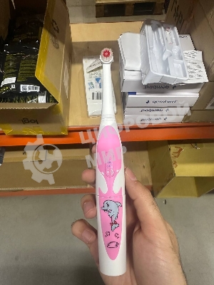 (Из ремонта) Электрическая зубная щетка GEOZON KIDS AIR G-HL09PNK PINK (См.описание)