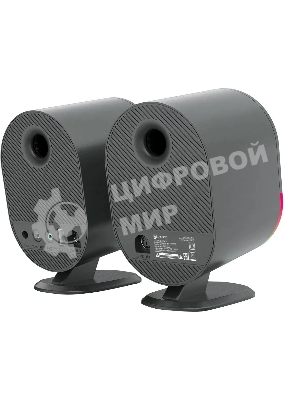 Акустическая система Оклик OK-303A 2.0 черный 20Вт BT