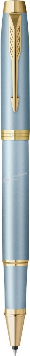 Ручка роллер Parker IM Writing Rituals T331 (2203893) бирюзовый F, черные чернила, подарочная коробка