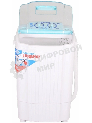 Стиральная машина Renova WS-30T/ЕТ белая, загрузка вертикальная 3кг, класс: D