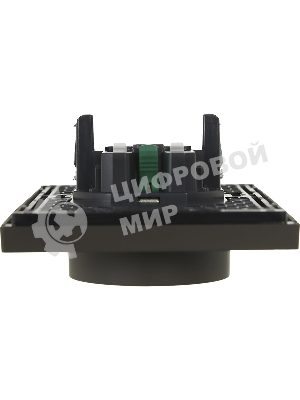 Розетка 2-м СП FORTE&PIANO FP323 16А с заземл. защ. шторки безвинт. крепл. сер. IEK FP-R24-16-1-K03