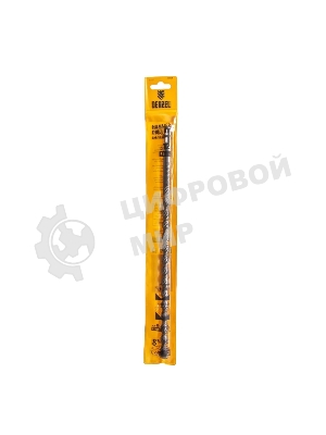 Бур по бетону Denzel двойная спираль, Cobalt W-tip, 12x310 мм, SDS PLUS