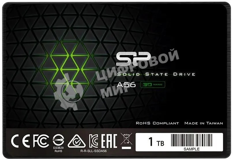Накопитель SSD Silicon Power Ace A56, 1TB, SATA III, 2.5