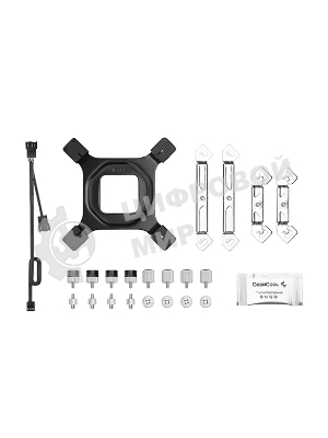 Кулер для процессора DEEPCOOL AG620 черный, 120 мм, алюминий/медь, 1850 об/мин, 29.4 дБ, 4 pin, 260 Вт, 157 мм