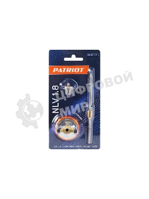 Сопло для краскораспылителя PATRIOT NLV 1.8, сопло 1,8 мм, для пневмокраскопульта LVLP 1,2A