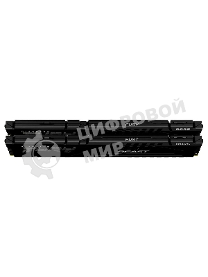 Оперативная память (Комплект) Kingston 64Gb DDR5 6000 DIMM CL30 FURY Beast Black XMP Non-ECC Unbuffered DIMM (Kit of 2) 2RX8 30-36-36 1.4V 288-pin 16Gbit