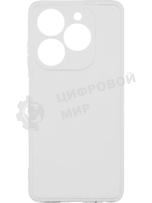 Чехол (клип-кейс) BoraSCO для Tecno Spark 20 72688 прозрачный