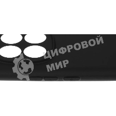 Чехол (клип-кейс) BoraSCO для Xiaomi Redmi Note 14 Pro 4G Silicone Case черный (74848)