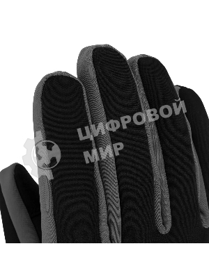 Перчатки универсальные Denzel 68091 двойные, работа с сенсорным экраном, размер 10