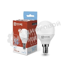 Лампа светодиодная LED-ШАР-VC 14Вт 230В E14 6500К 1330лм IN HOME 4690612047850