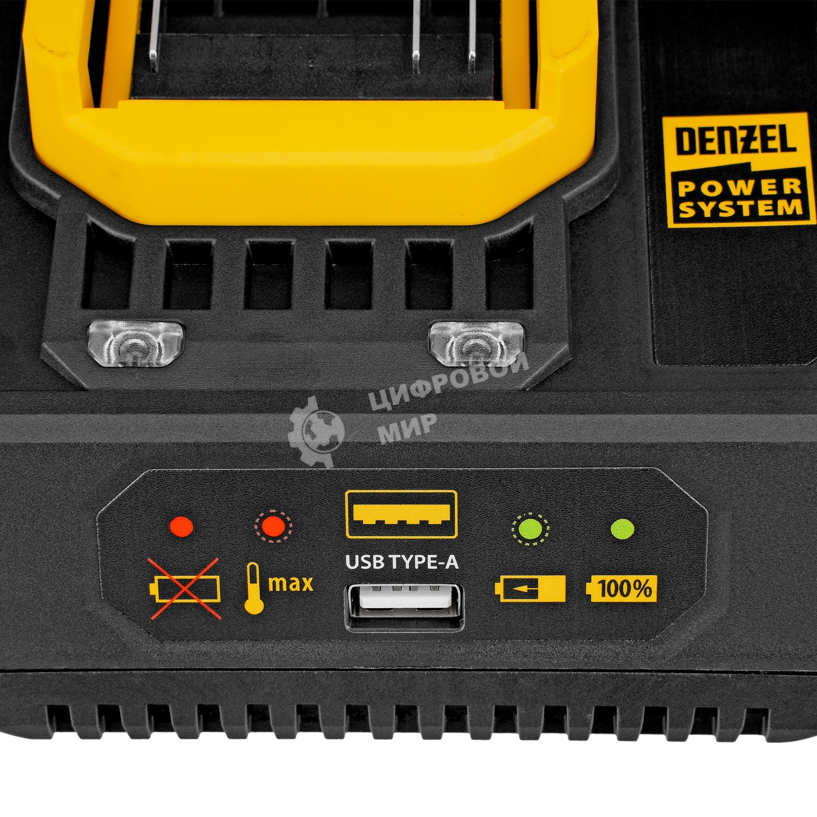 Устройство зарядное для аккумуляторов Denzel BCH-20-4.5, Li-Ion, 20 В, 4,5 А