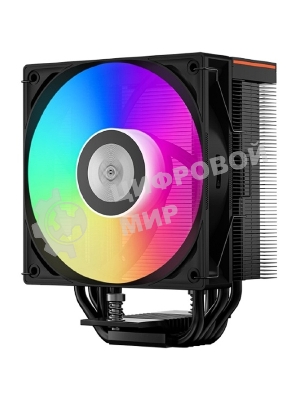 Устройство охлаждения (кулер) PcCooler RT500 Digital BK ARGb RT500-BKAWYL-GL черный 120мм алюминий+медь 2200rpm 32db 4-pin 240W