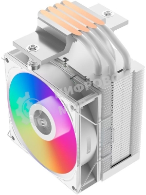 Устройство охлаждения (кулер) PcCooler R400 ARGB Soc-AM5/AM4/1200/1700/1851 белый 4-pin Al+Cu 180W Ret (R400-WHAWYX-US)