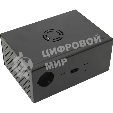Корпус ACD Metal Case + Power Control Switch + Cooling Fan Kit for Raspberry Pi X820 v1.3 (X800) SSD&HDD SATA Storage Board KP561