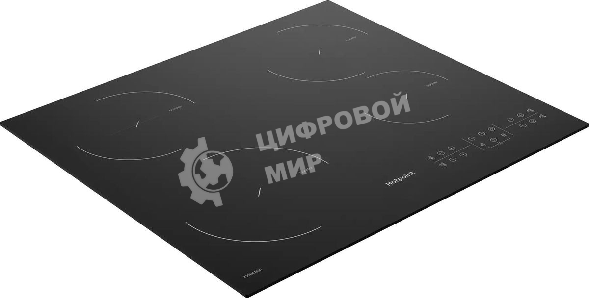 Индукционная варочная панель Hotpoint HB 2560S BF, независимая, черный
