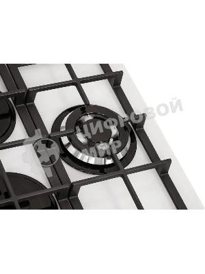 Газовая варочная панель Gefest ПВГ 2231-02 Р12, 4 конфорки, закаленное стекло, белый