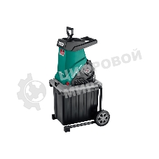 Измельчитель садовый электрический Зубр ЗИЭ-40-2500 р/с 40 мм, контейнер 50 л, 2500 Вт