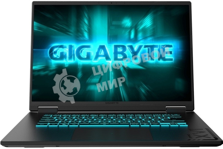 Ноутбук Gigabyte Gaming A16 GA6H черный Intel Core i7-13620H/16Gb/SSD 1Tb/RTX 4050 6Gb/16