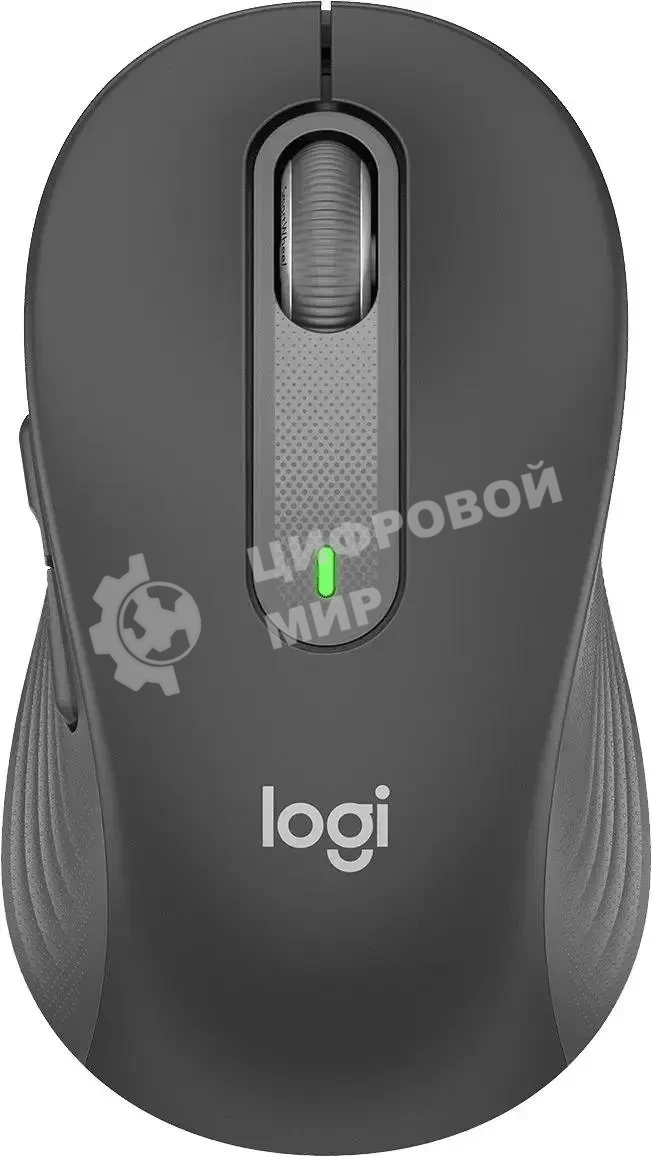 Мышь беспроводная Logitech M650 графитовый, 4000 dpi, радиоканал, Bluetooth, USB, кнопки - 5