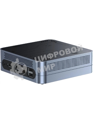 Мини ПК Chuwi LarkBox S i3 1220P (1.5) 16Gb SSD 512Gb UHDG Win 11Pro GbitEth WiFi BT 90W серый/черный