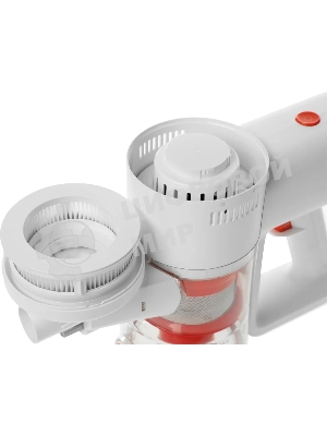 Пылесос вертикальный Xiaomi Vacuum Cleaner G20 Lite EU белый/оранжевый, питание от аккумулятора, 215 Вт, уборка сухая, пылесборник 0.5 л