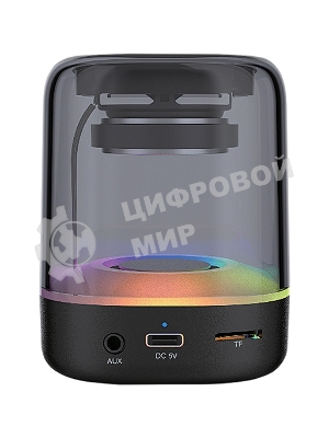 Акустическая система QUMO Plasma mini ВТ 0081 3 ВТ объемное звучание RGb