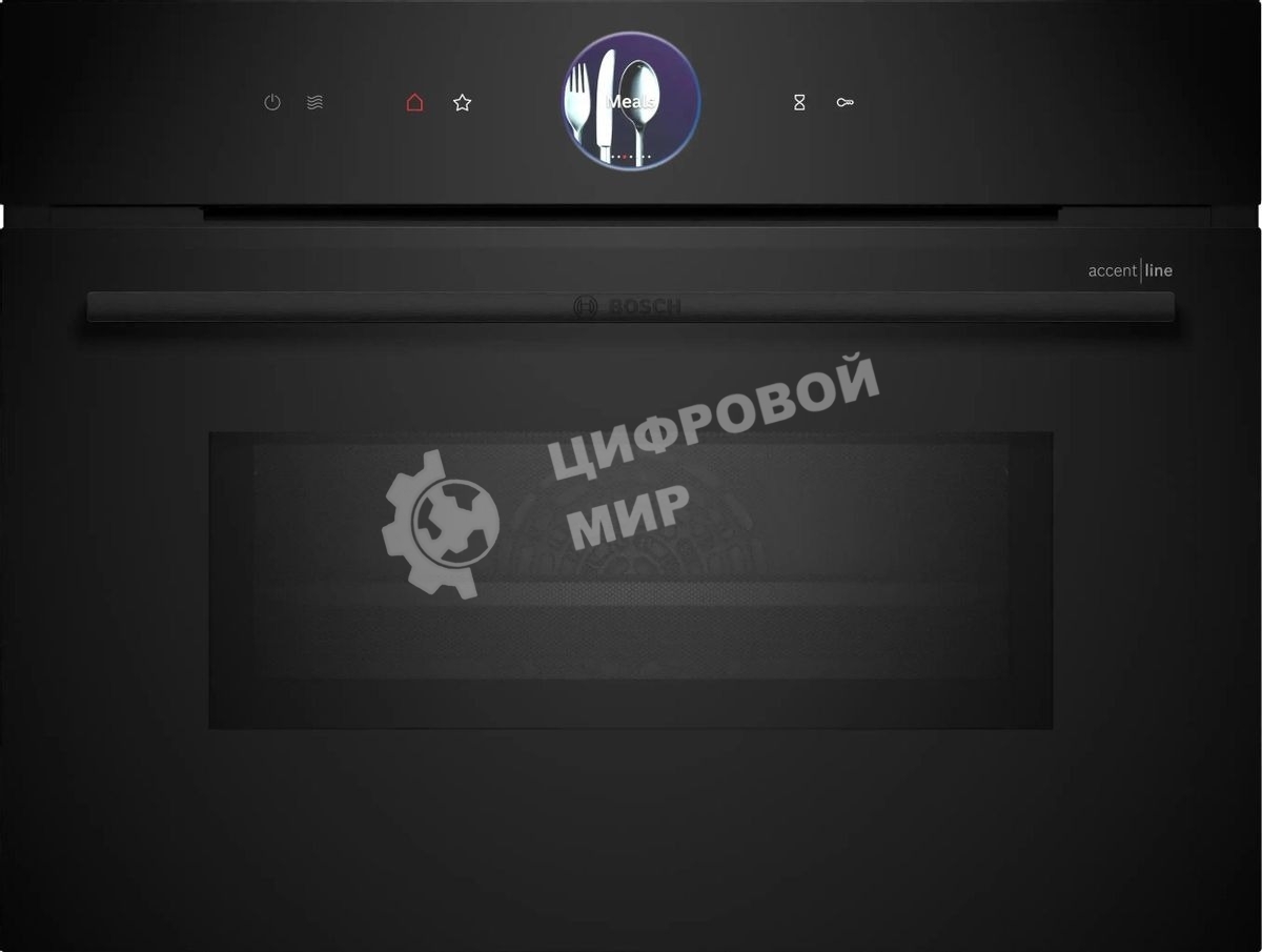 Встраиваемый духовой шкаф электрический Bosch CMG936AB1S черный