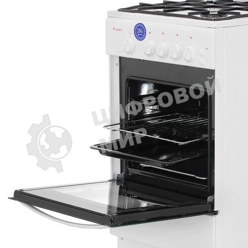 Плита газовая Gefest ПГ 3200-06 К35 белый, конфорок 4 шт, духовка 42 л, 50 см x 85 см x 53 см
